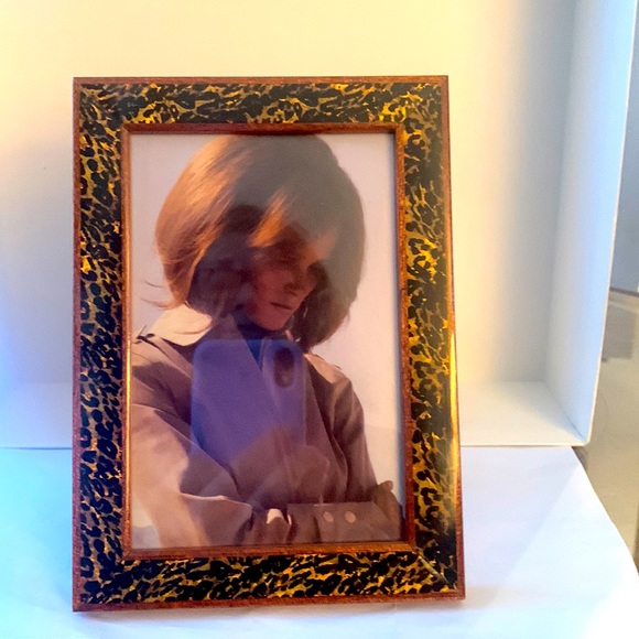 2for$15 bundle Cheetah print wood picture frame  4 x 6 inches - Picture 1 of 2